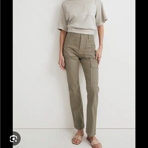 NWT Madewell curvy 90’s straight cargo